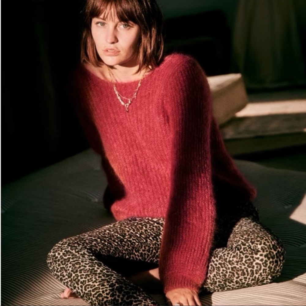 Sezane Lucy Jumper in Winter Rose